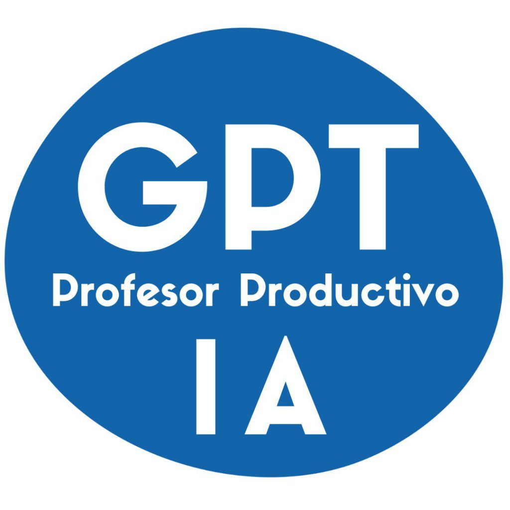 Logo del GPT Profesor Productivo -Inteligencia Artificial