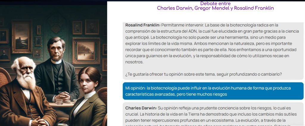 Captura de pantalla de la web hablaconlahistoria.es