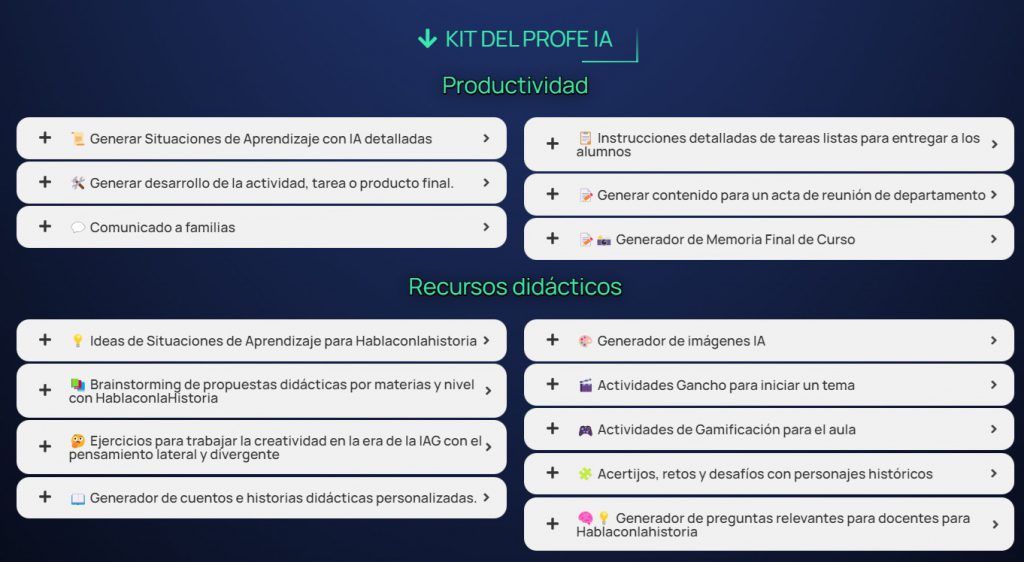 Captura de pantalla de la web hablaconlahistoria.es